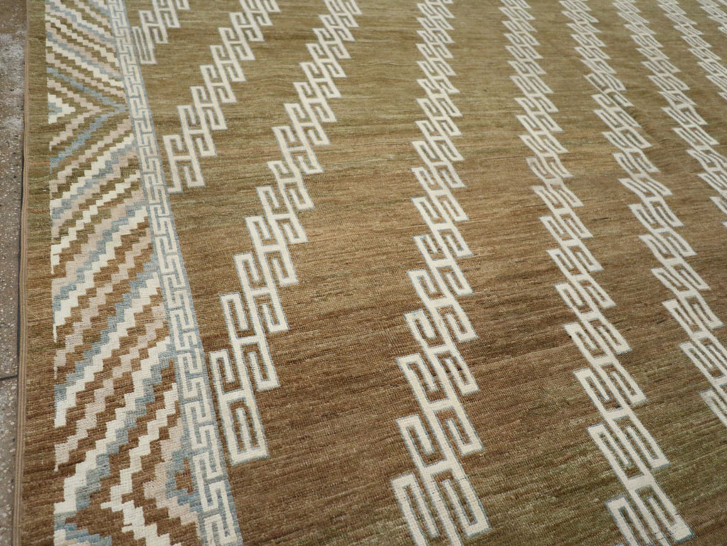 Modern East Turkestan Khotan Large Room Size Carpet, No.33390 - Gss