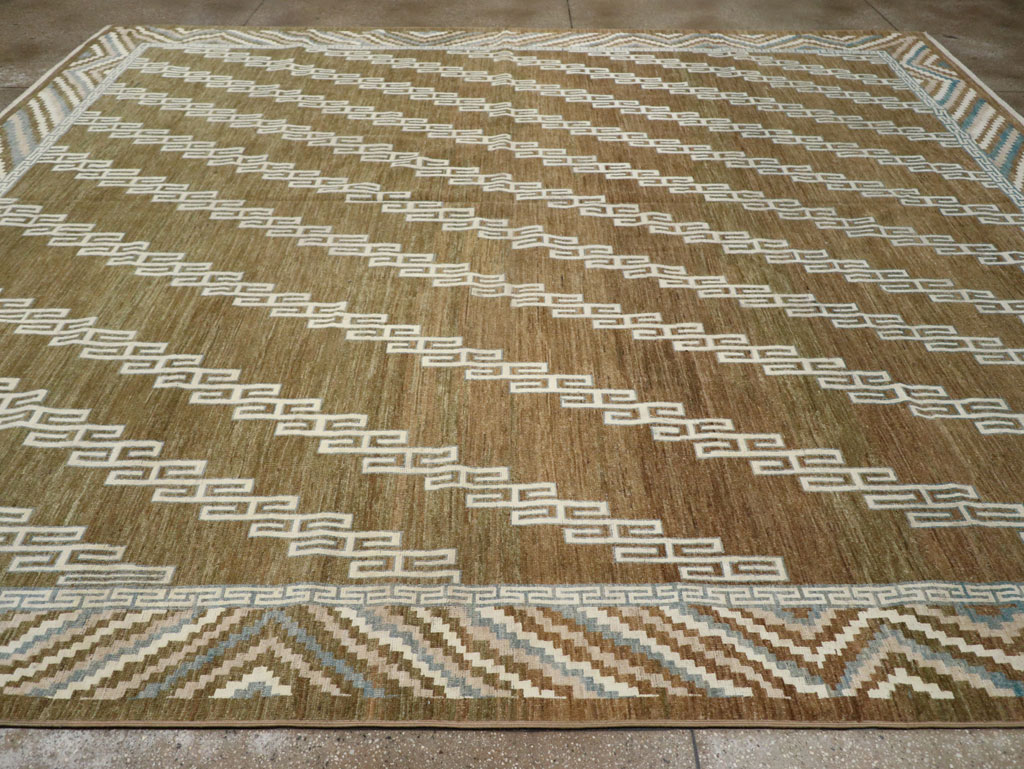 Modern East Turkestan Khotan Large Room Size Carpet, No.33390 - Gss