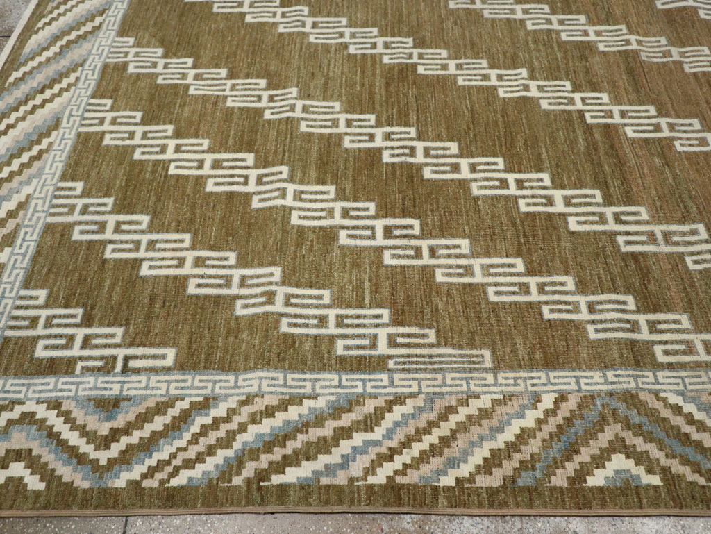 Modern East Turkestan Khotan Large Room Size Carpet, No.33390 - Gss