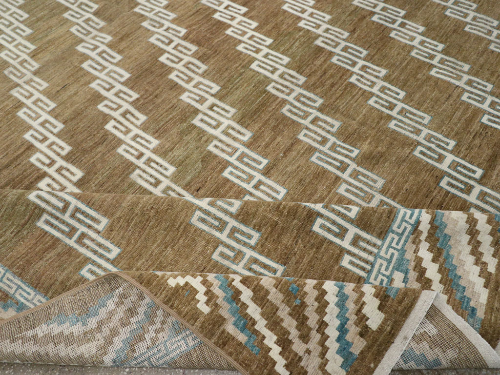 Modern East Turkestan Khotan Large Room Size Carpet, No.33390 - Gss