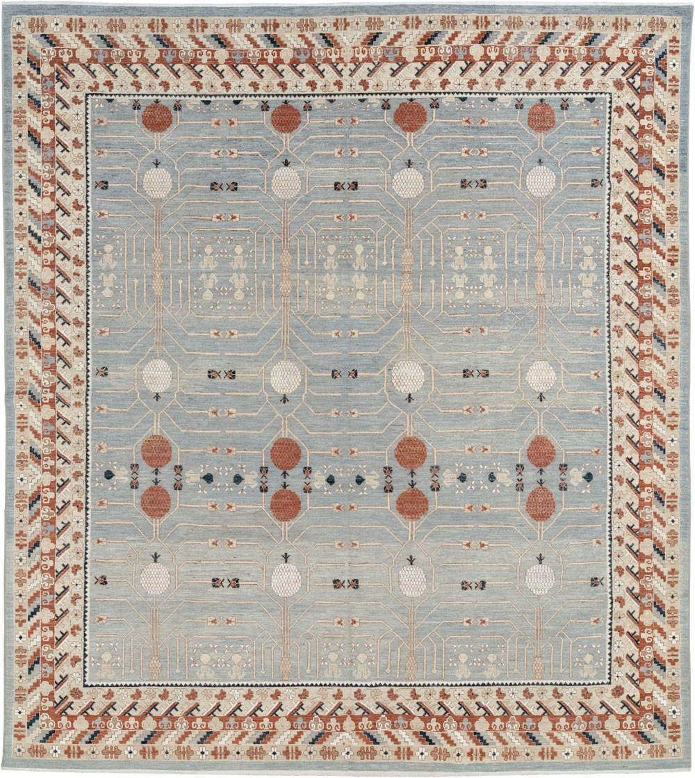 Modern East Turkestan Khotan Large Room Size Carpet, No.33402 - Gss