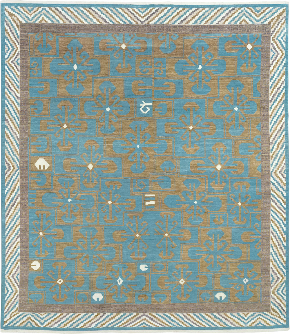 Modern East Turkestan Khotan Large Room Size Carpet, No.33403 - Gss
