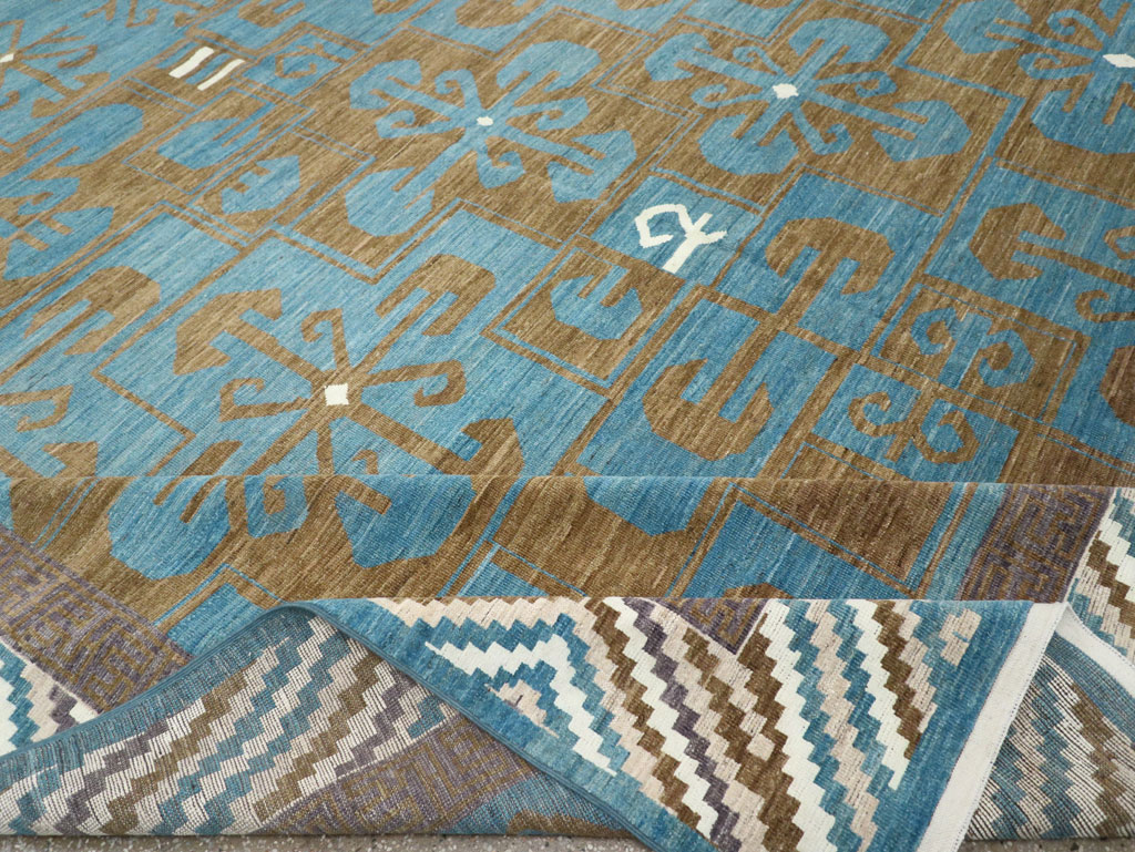 Modern East Turkestan Khotan Large Room Size Carpet, No.33403 - Gss