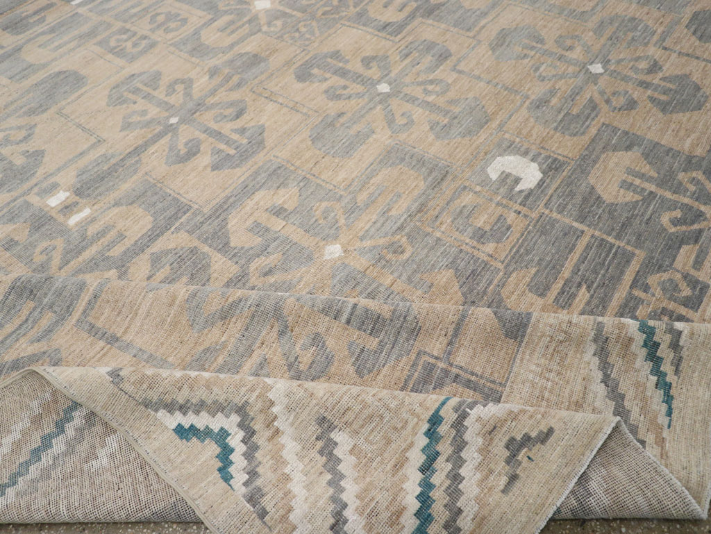 Modern East Turkestan Khotan Oversize Carpet, No.33405 - Gss