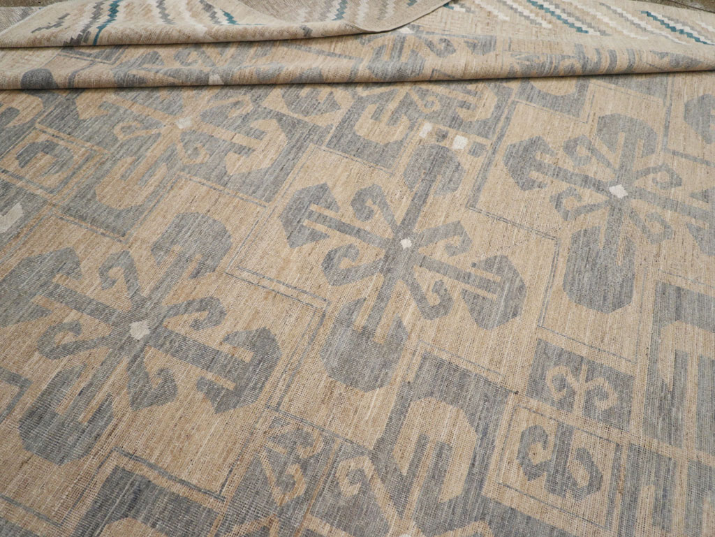 Modern East Turkestan Khotan Oversize Carpet, No.33405 - Gss