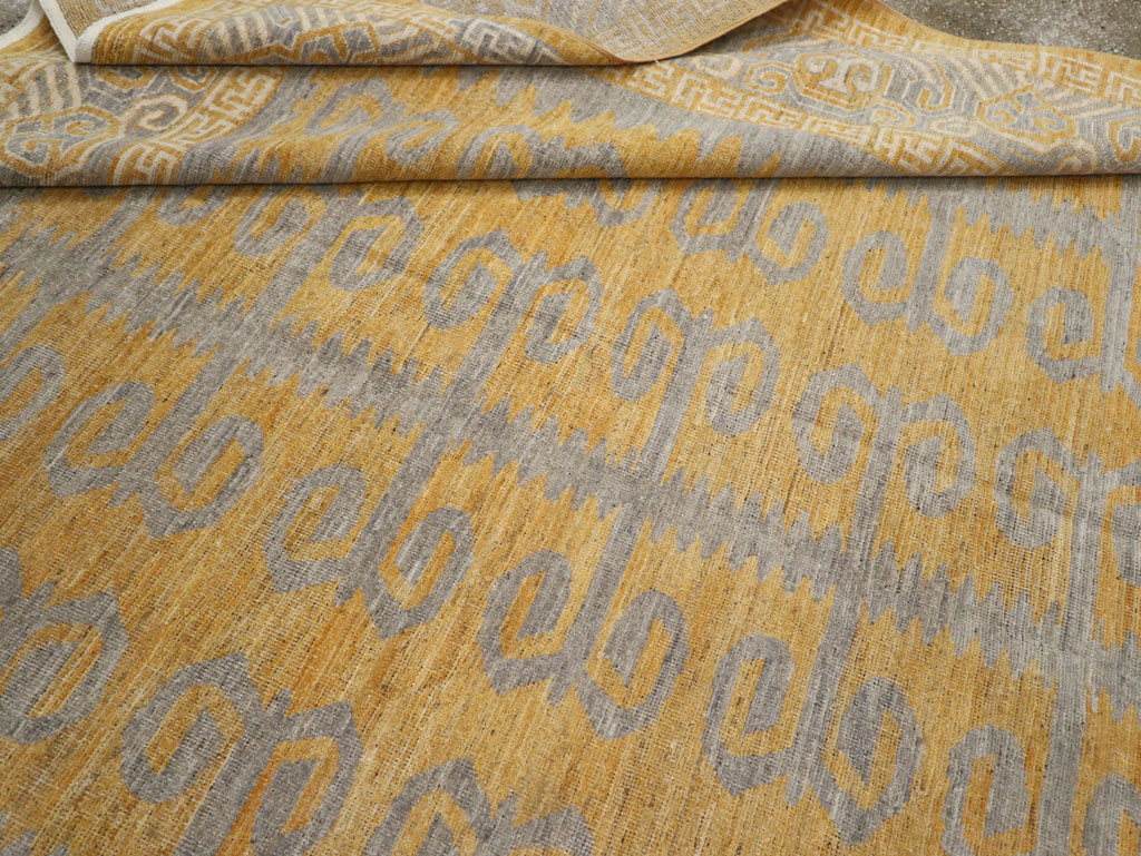 Modern East Turkestan Khotan Room Size Carpet, No.33406 - Gss