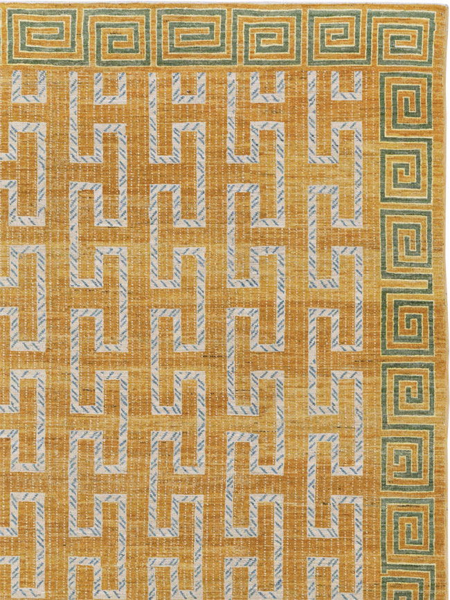 Modern East Turkestan Khotan Large Square Room Size Carpet, No.33409 - Gss