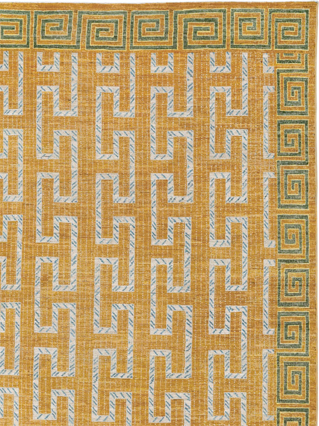 Modern East Turkestan Khotan Large Square Room Size Carpet, No.33409 - Gss