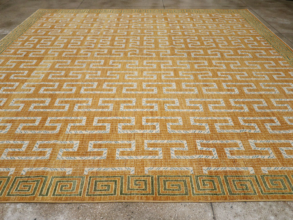 Modern East Turkestan Khotan Large Square Room Size Carpet, No.33409 - Gss