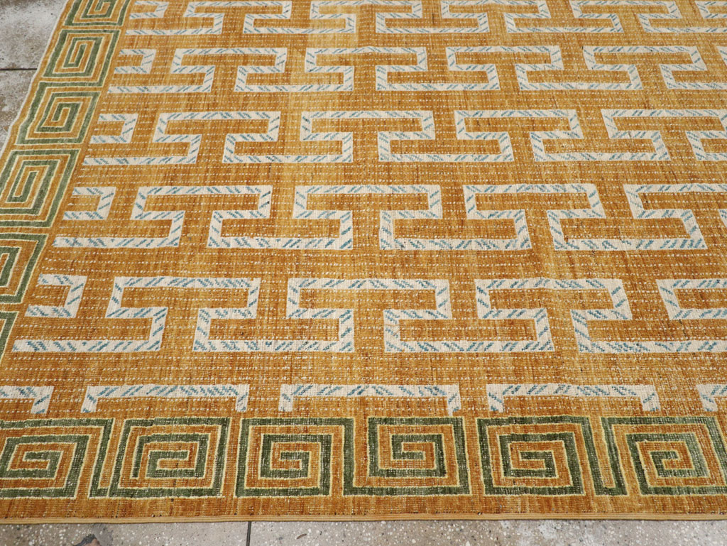 Modern East Turkestan Khotan Large Square Room Size Carpet, No.33409 - Gss