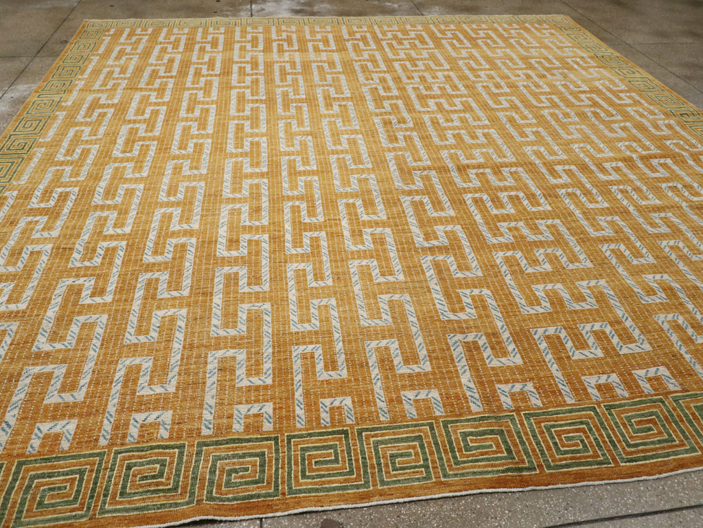 Modern East Turkestan Khotan Large Square Room Size Carpet, No.33409 - Gss