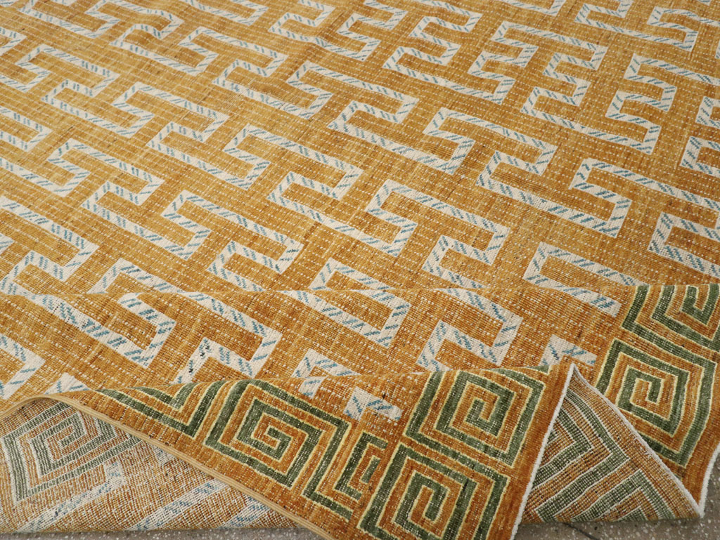 Modern East Turkestan Khotan Large Square Room Size Carpet, No.33409 - Gss