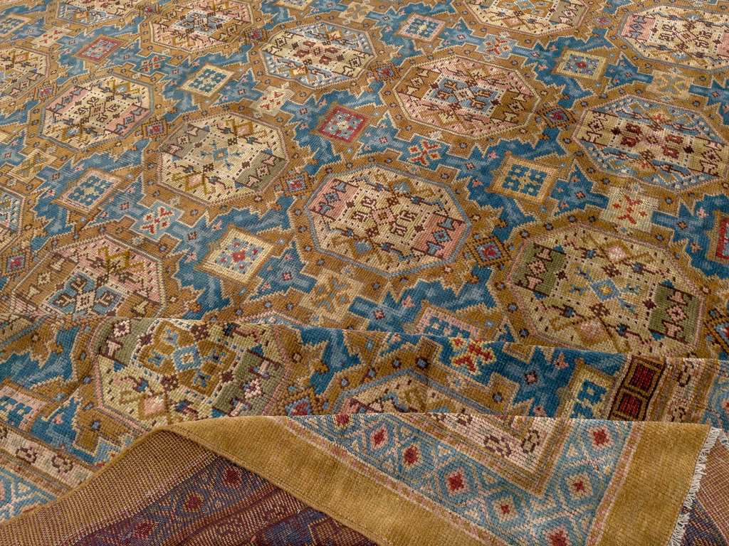 Antique English Axminster Oversize Carpet, No.33411 - Gss