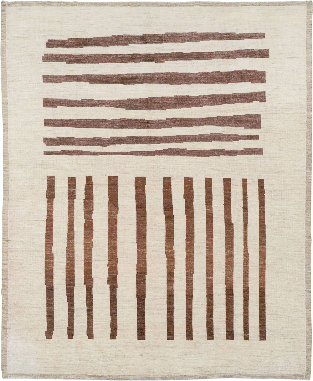 Modern Moroccan Room Size Carpet, No.33418 - Gss