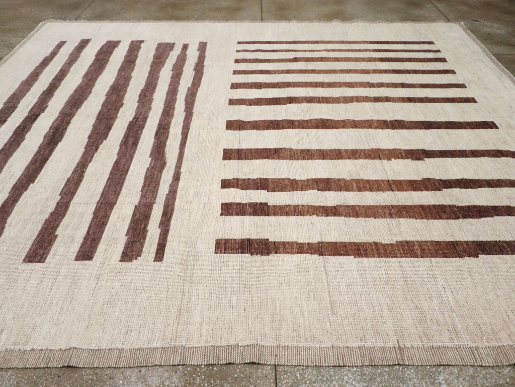 Modern Moroccan Room Size Carpet, No.33418 - Gss