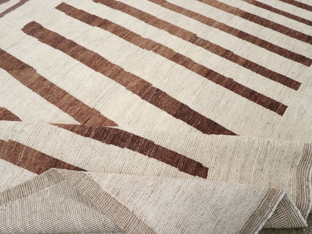 Modern Moroccan Room Size Carpet, No.33418 - Gss