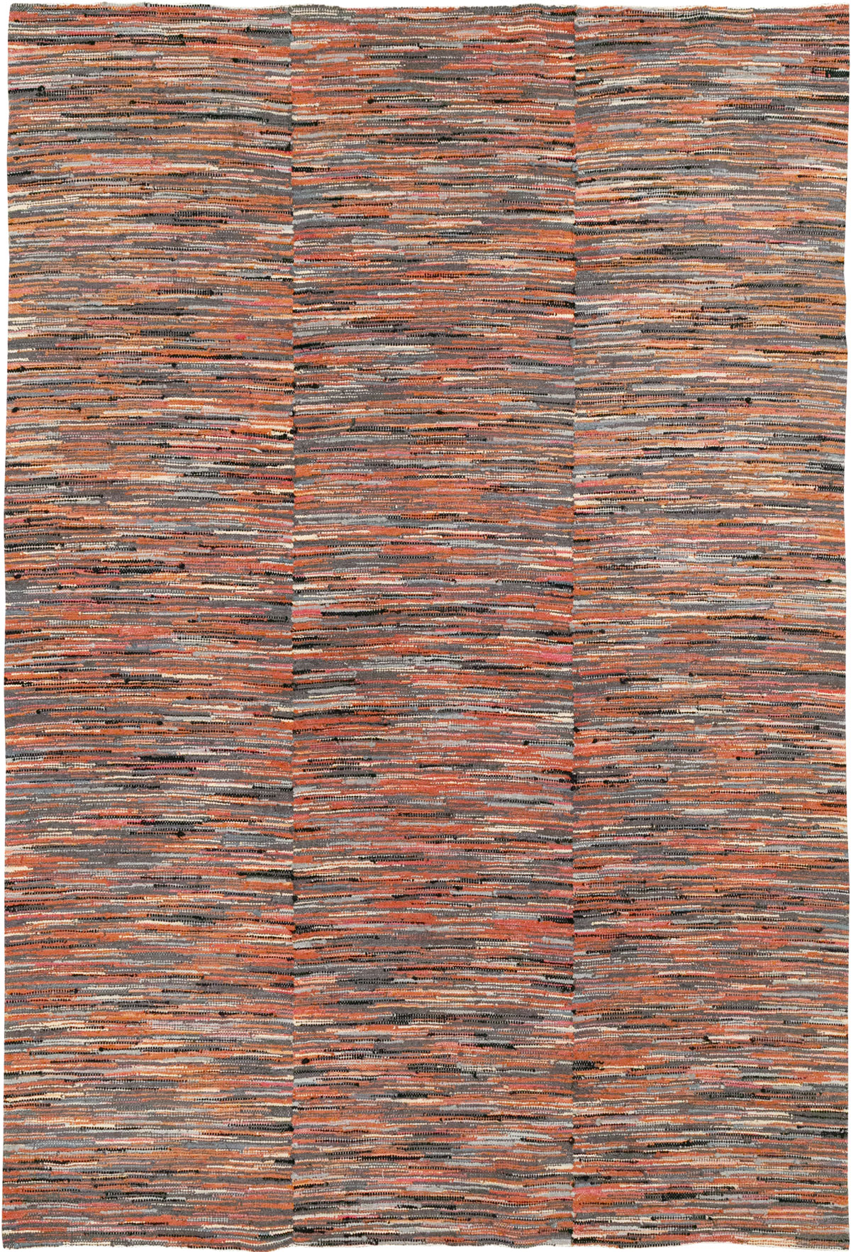 Vintage American Rag Rug, No.33424 - Gss