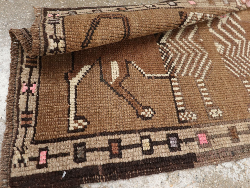 Vintage Turkish Anatolian Pictorial Rug, No.33428 - Gss