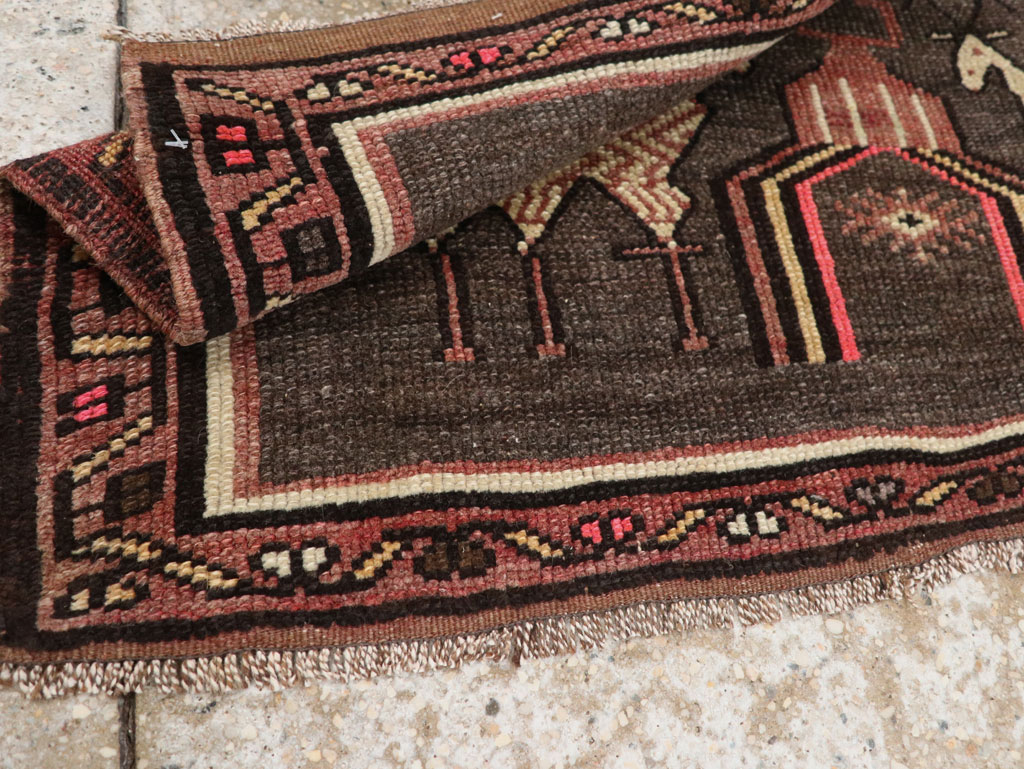 Vintage Turkish Anatolian Pictorial Rug (Pair: 1 of 2), No.33429 - Gss