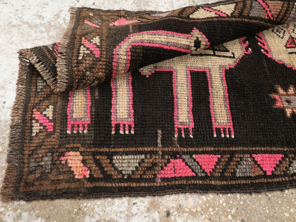 Vintage Turkish Anatolian Pictorial Rug, No.33438 - Gss