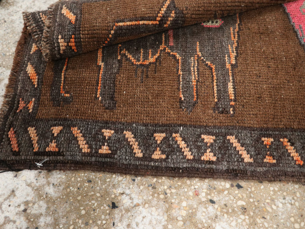 Vintage Turkish Anatolian Pictorial Rug, No.33446 - Gss