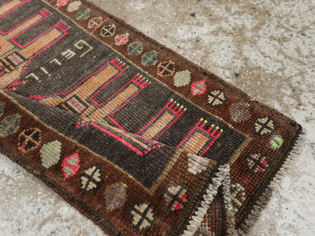 Vintage Turkish Anatolian Pictorial Rug, No.33449 - Gss