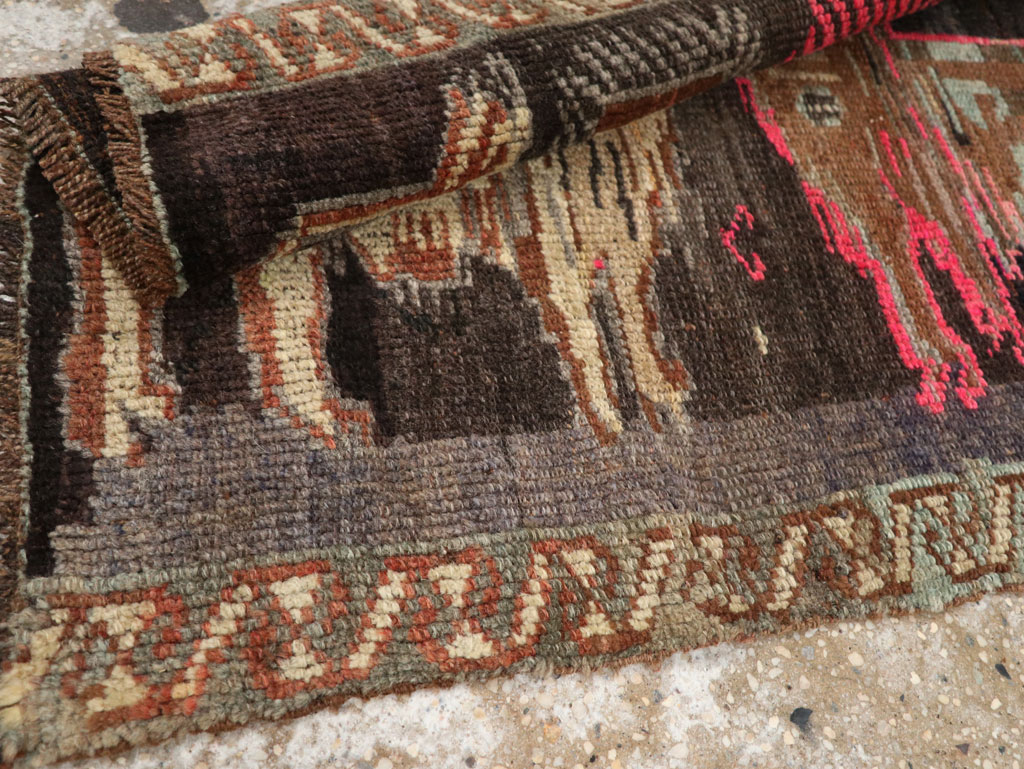 Vintage Turkish Anatolian Pictorial Rug, No.33452 - Gss