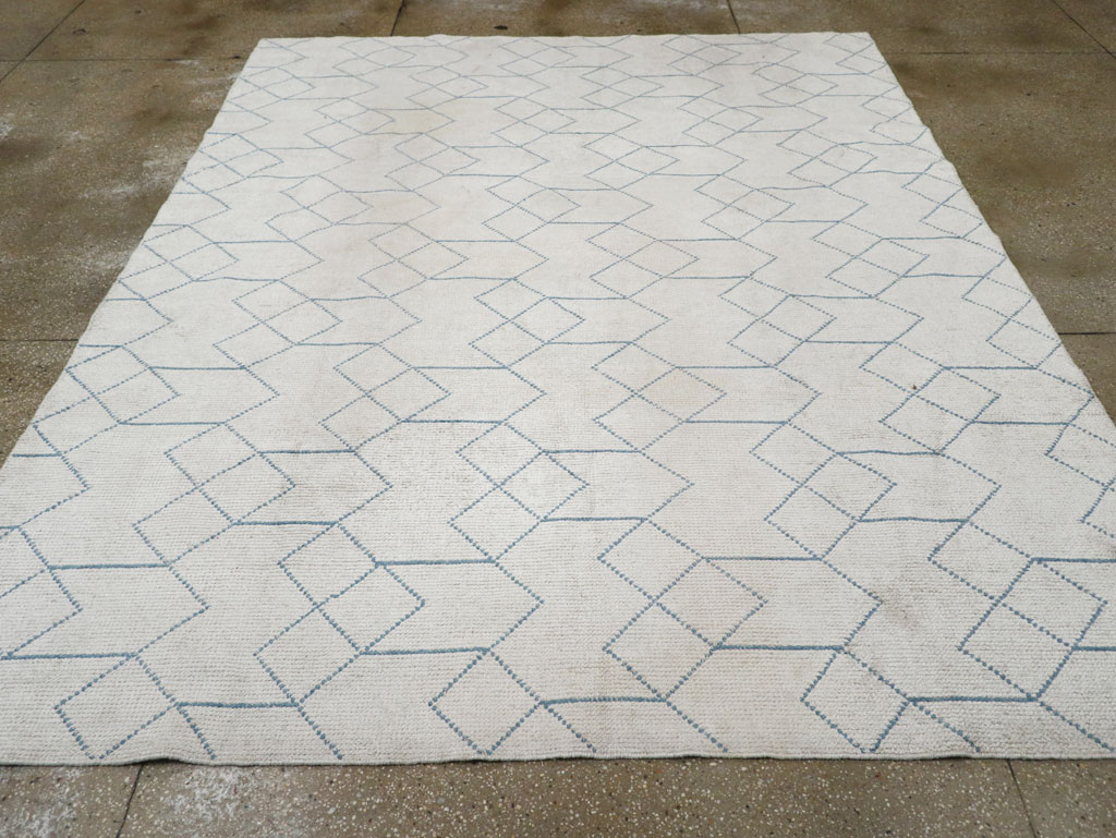 Modern Turkish Room Size Carpet, No.33465 - Gss