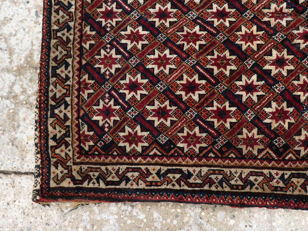 Antique Persian Qashqai Saddlebag (Khorjin), No.33468 - Gss