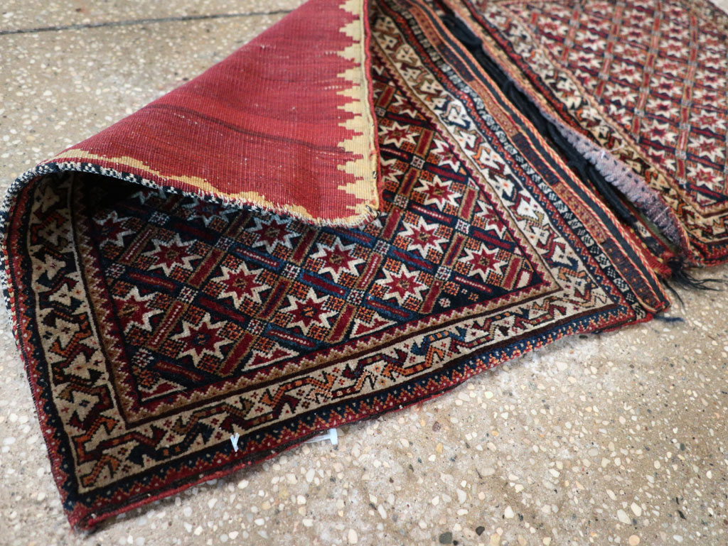 Antique Persian Qashqai Saddlebag, No.33468 - Gss