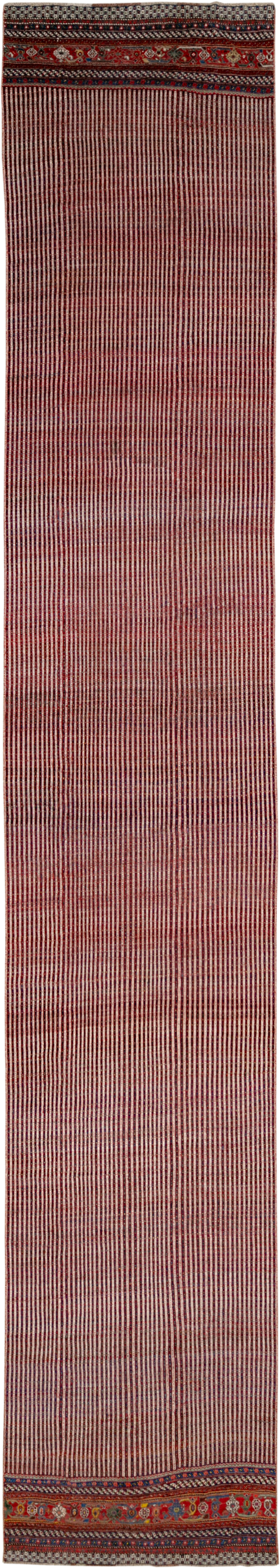 Antique Persian Qashqai Long Runner, No.33470 - Gss