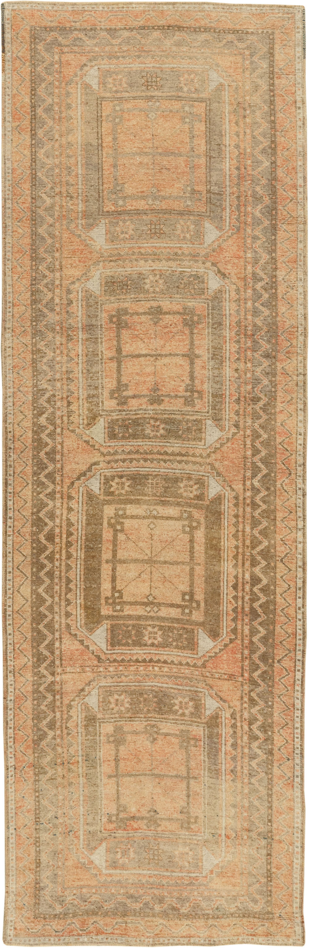 Vintage Turkish Anatolian Runner, No.33473 - Gss