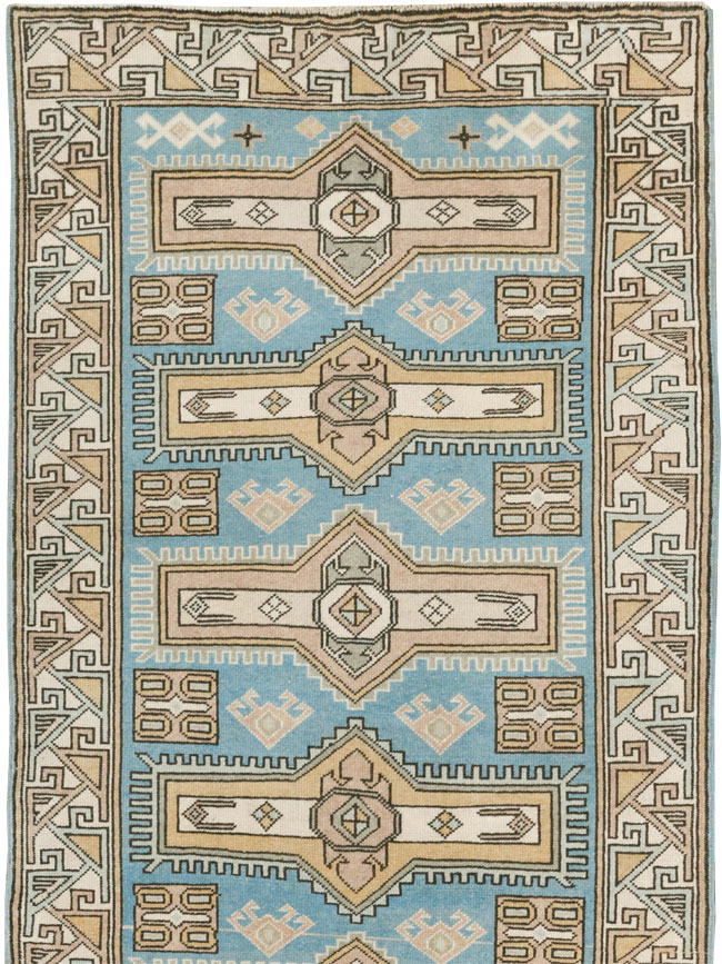 Vintage Turkish Anatolian Runner, No.33474 - Gss
