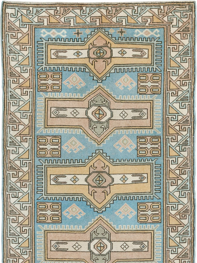 Vintage Turkish Anatolian Runner, No.33474 - Gss