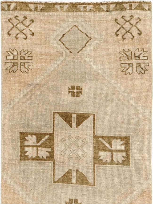 Vintage Turkish Anatolian Long Runner, No.33475 - Gss