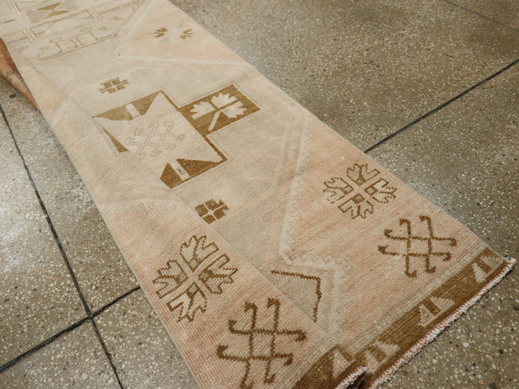 Vintage Turkish Anatolian Long Runner, No.33475 - Gss