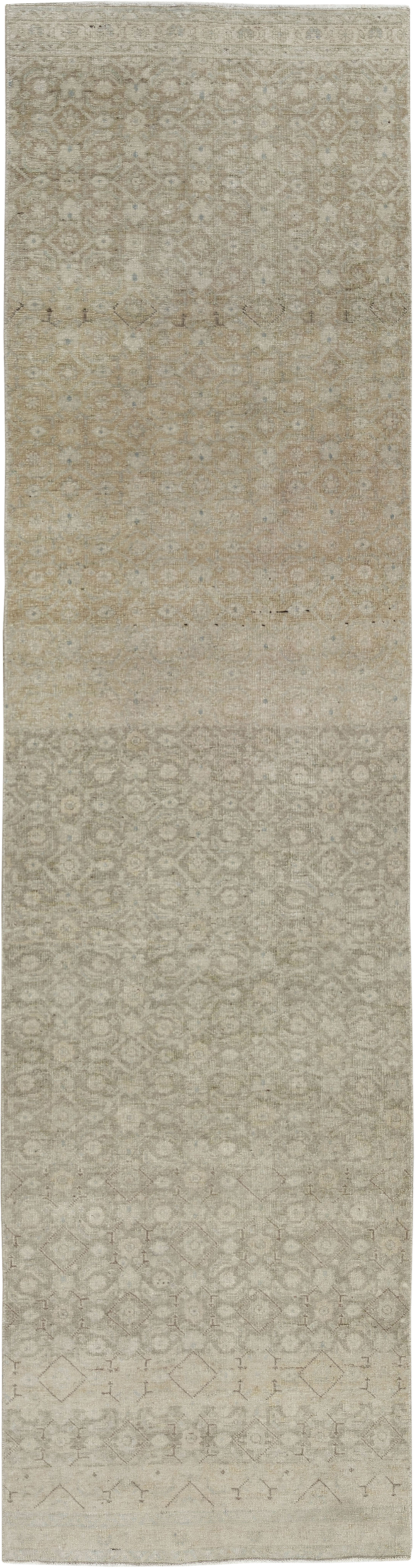 Vintage Persian Tabriz Runner, No.33476 - Gss