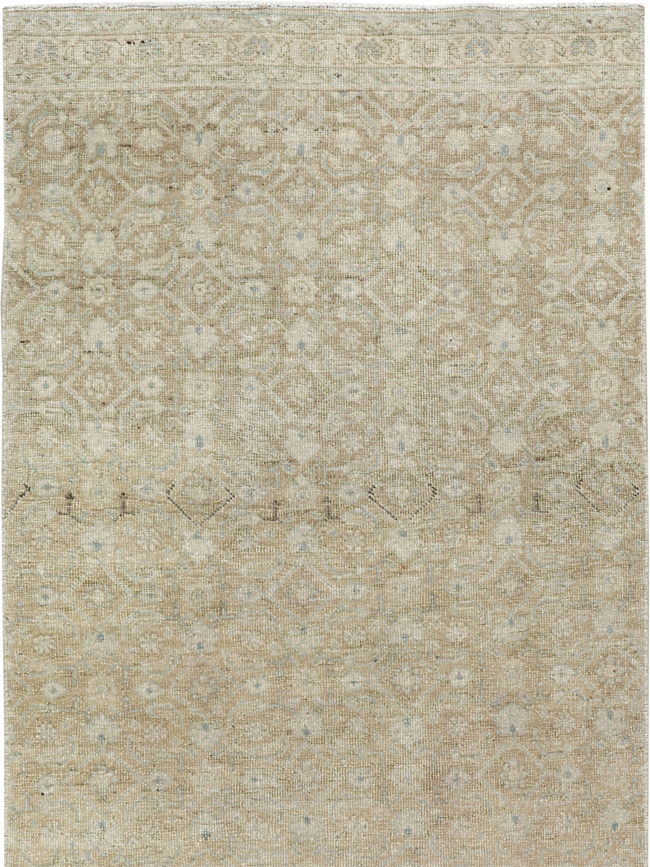 Vintage Persian Tabriz Runner, No.33476 - Gss