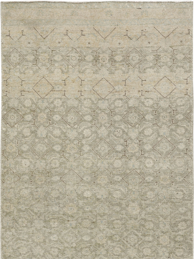Vintage Persian Tabriz Runner, No.33476 - Gss