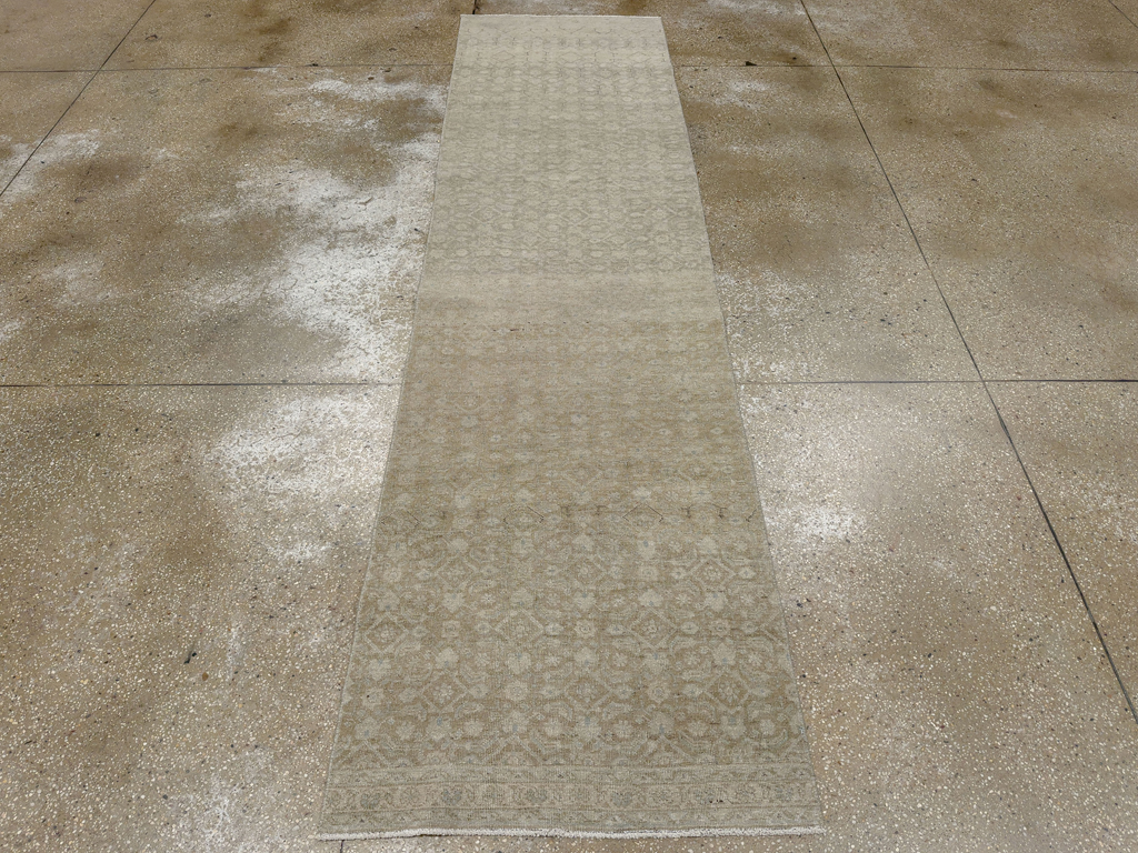 Vintage Persian Tabriz Runner, No.33476 - Gss