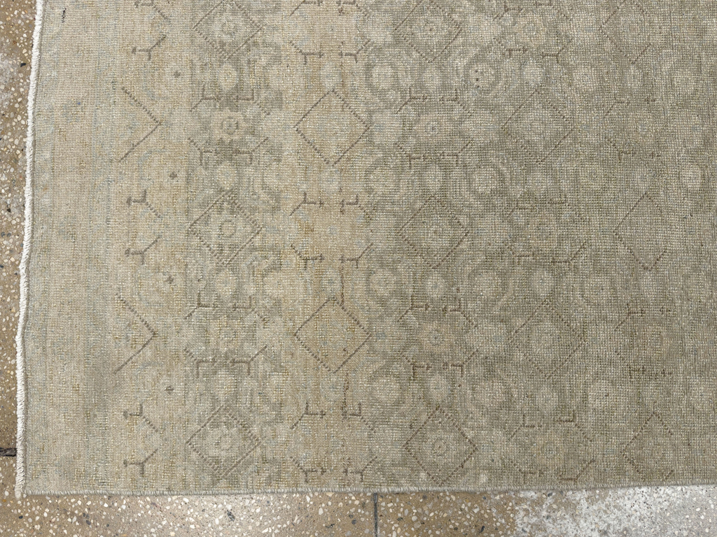 Vintage Persian Tabriz Runner, No.33476 - Gss