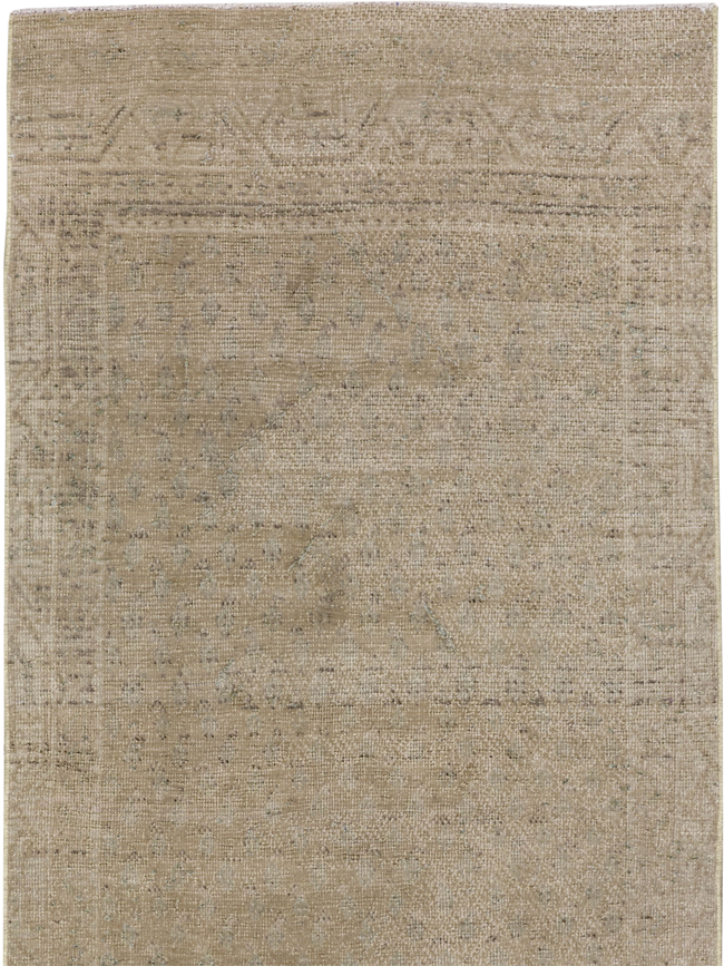 Vintage Persian Tabriz Runner, No.33477 - Gss