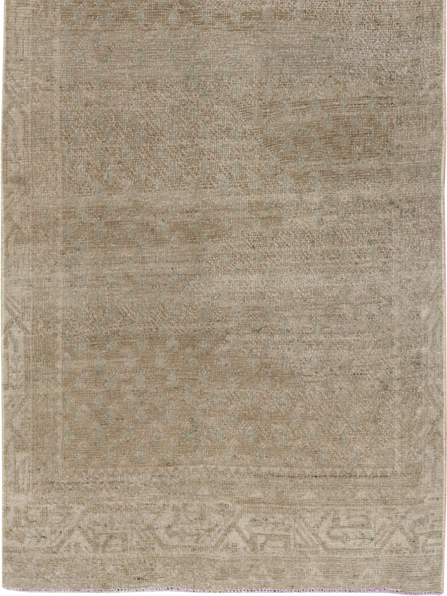 Vintage Persian Tabriz Runner, No.33477 - Gss