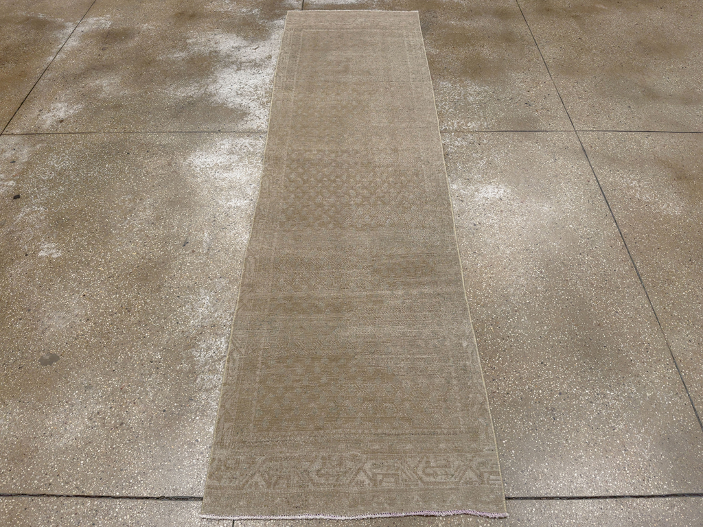 Vintage Persian Tabriz Runner, No.33477 - Gss
