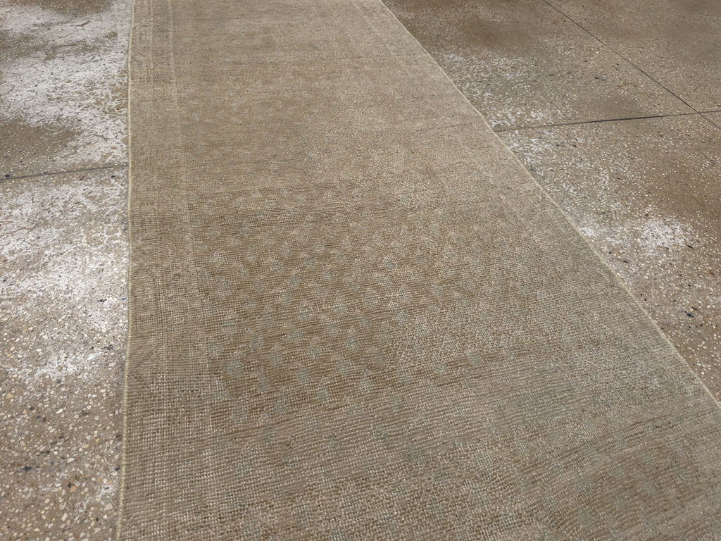 Vintage Persian Tabriz Runner, No.33477 - Gss