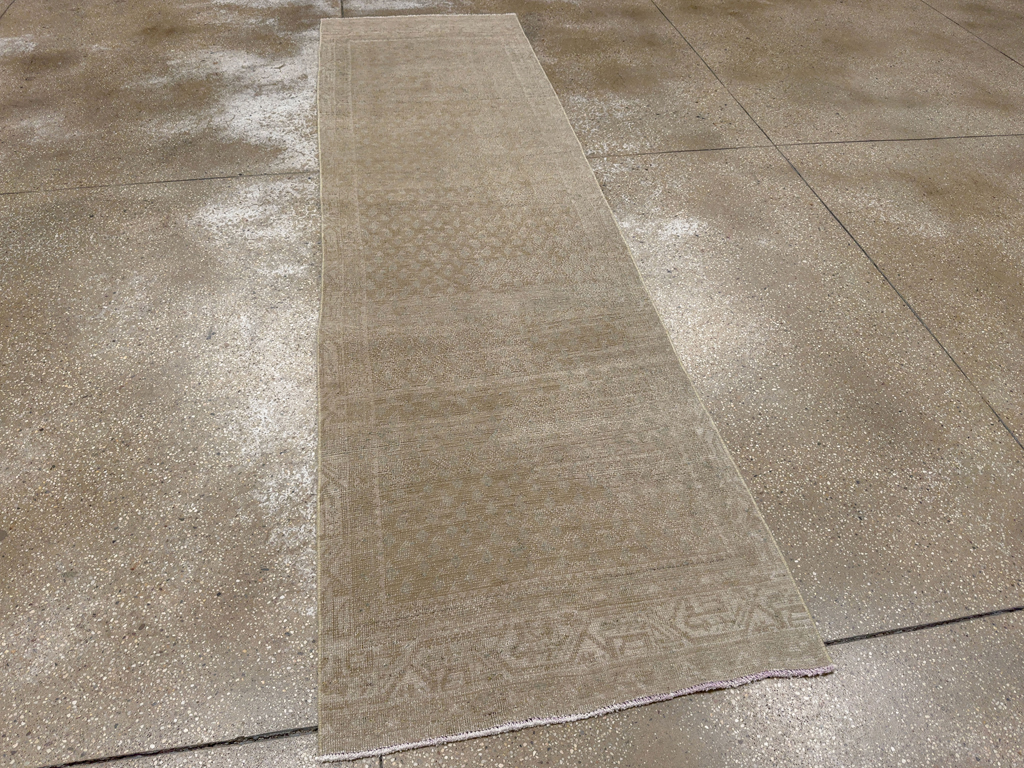 Vintage Persian Tabriz Runner, No.33477 - Gss