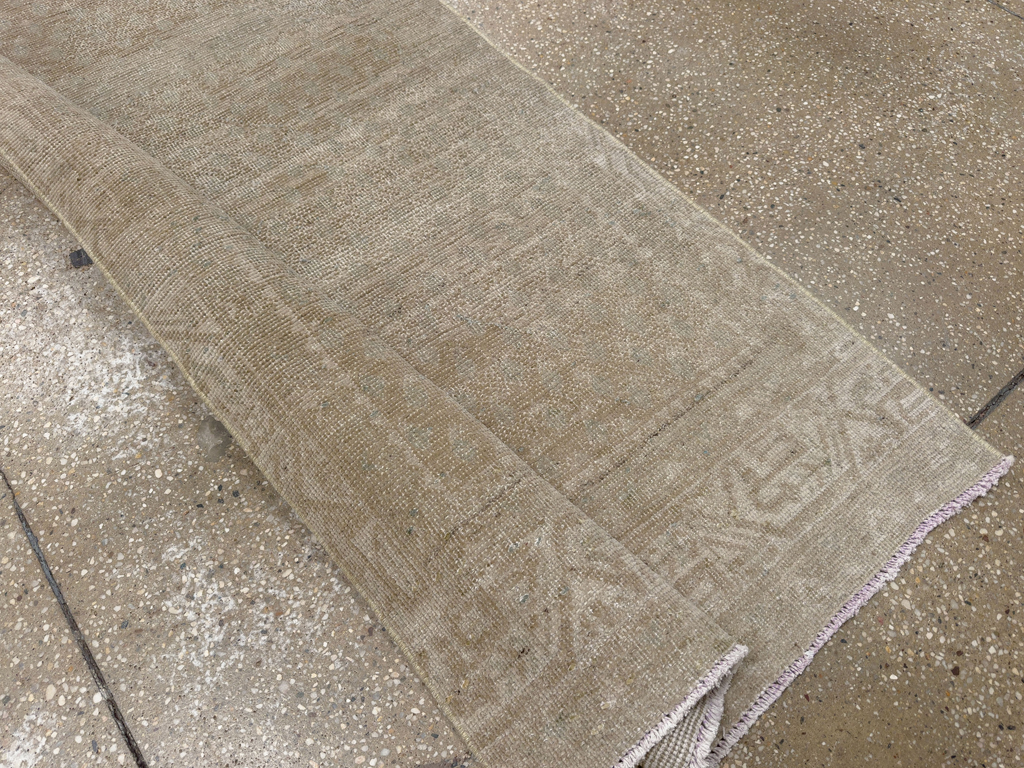 Vintage Persian Tabriz Runner, No.33477 - Gss