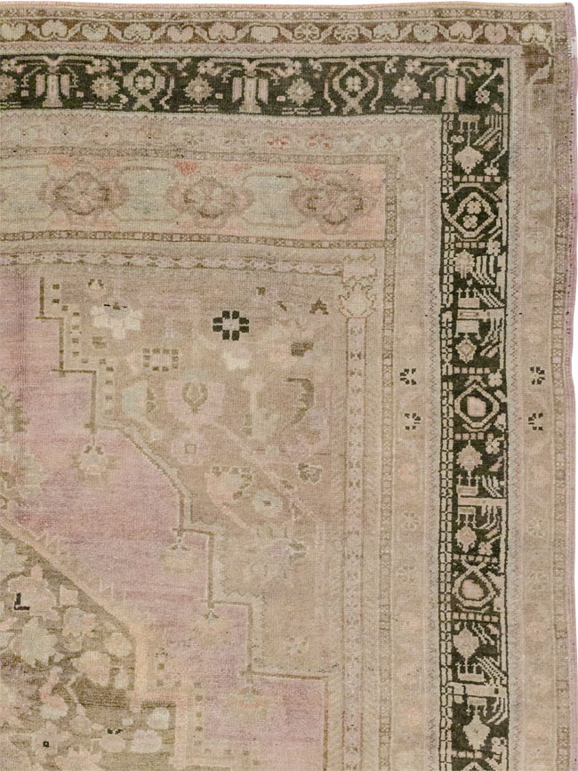 Vintage Turkish Anatolian Small Room Size Carpet, No.33480 - Gss