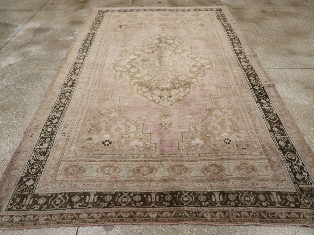 Vintage Turkish Anatolian Small Room Size Carpet, No.33480 - Gss