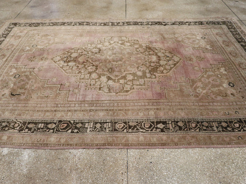 Vintage Turkish Anatolian Small Room Size Carpet, No.33480 - Gss